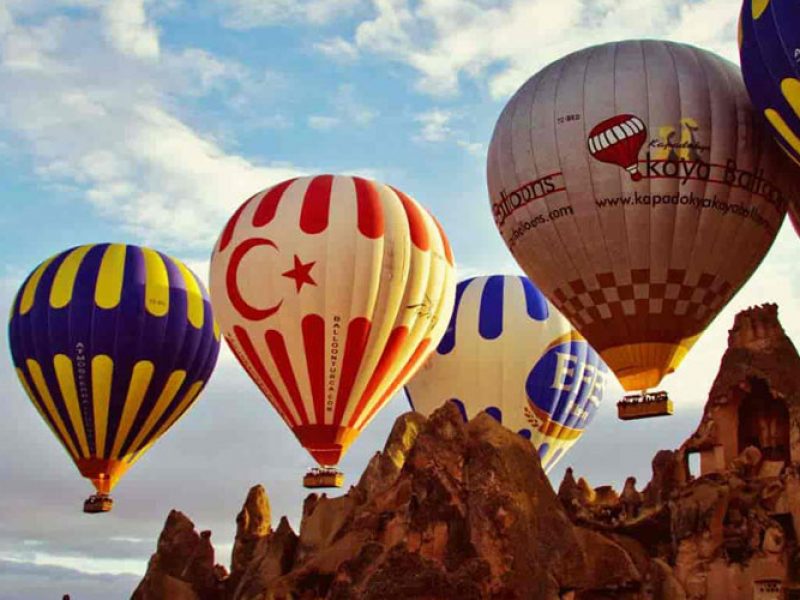 Glide Over Cappadocia by Hot Air Balloon