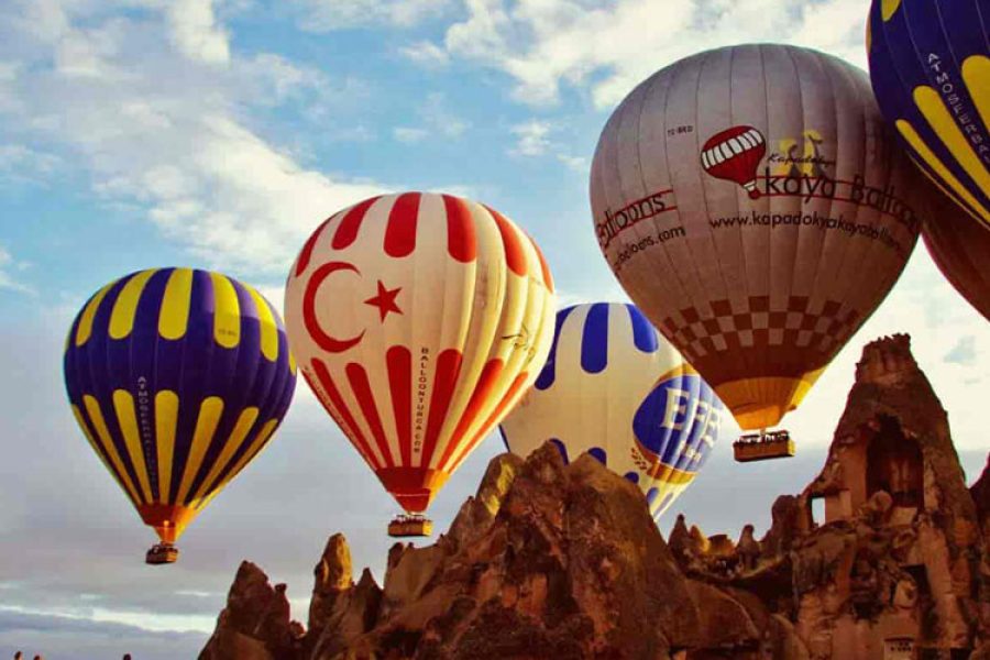 Glide Over Cappadocia by Hot Air Balloon