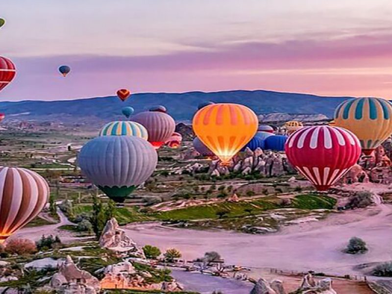 Glide Over Cappadocia by Hot Air Balloon