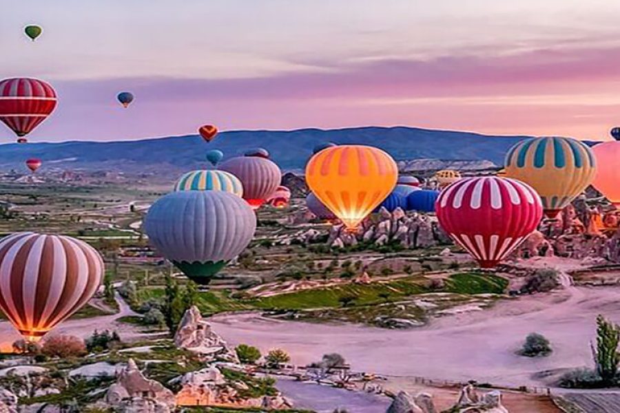 Glide Over Cappadocia by Hot Air Balloon