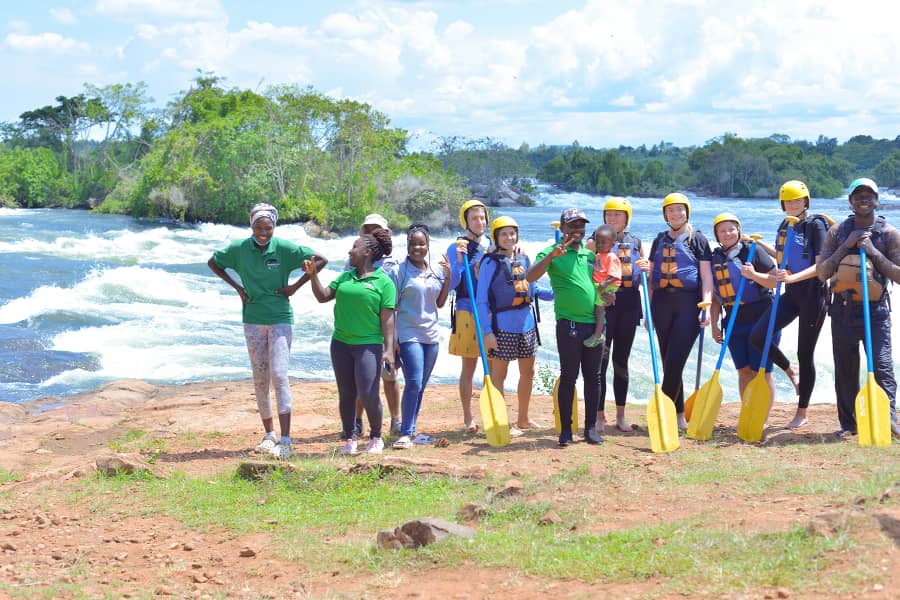 Day 1: Transfer to Jinja and white water rafting.